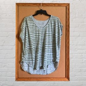 We The Free Striped Top Size Medium